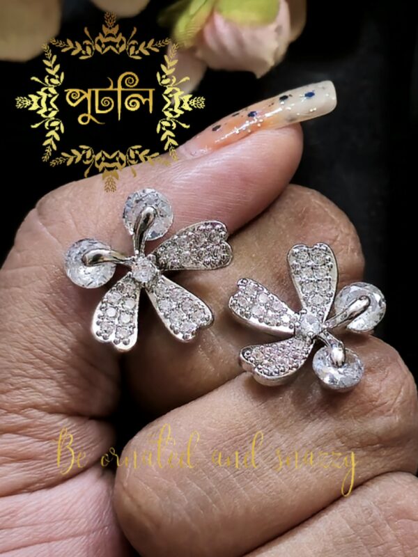 Diamond Cut Earring