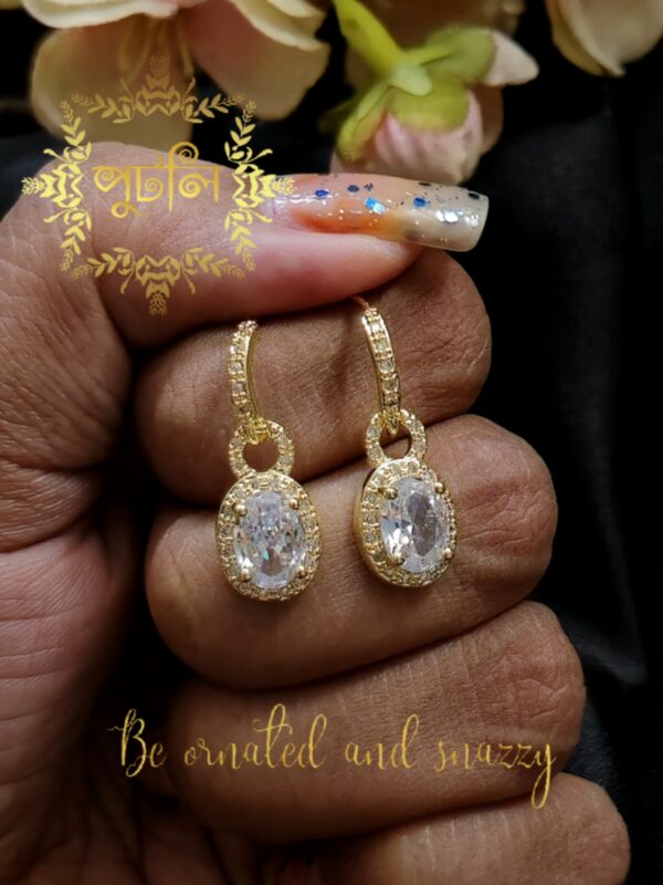 Diamond Cut Earring