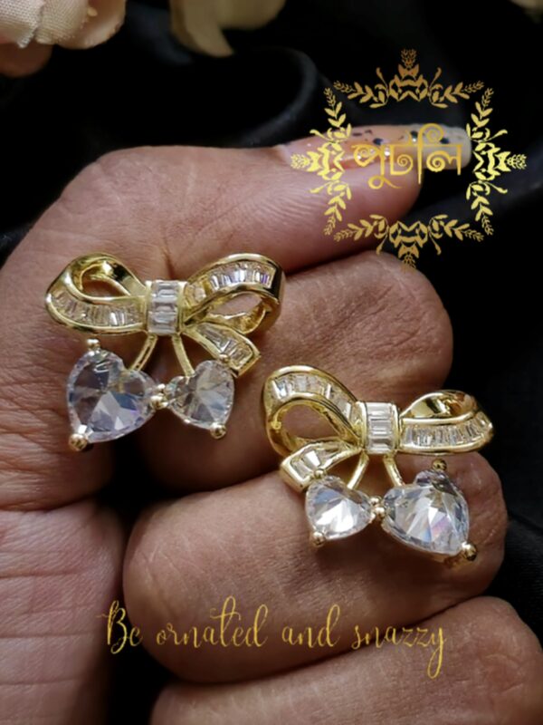 Diamond Cut Earring