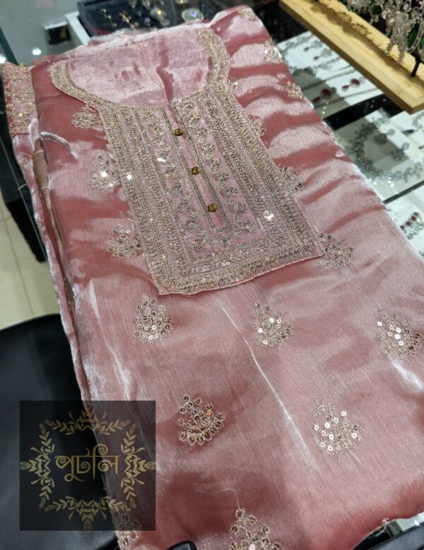 Unstitched 4 Piece Dress - Image 2