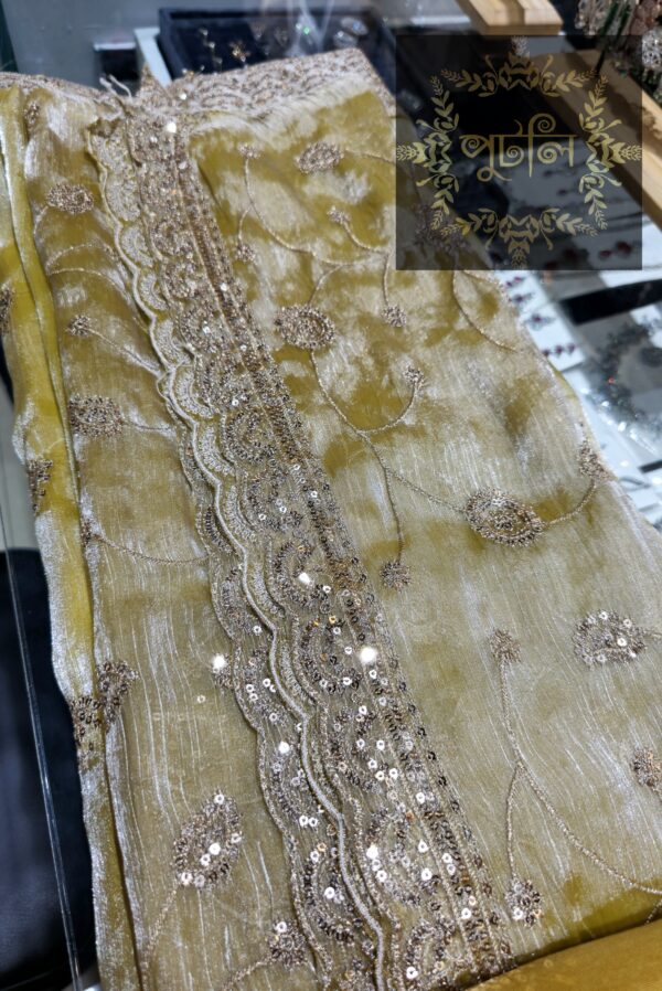 Unstitched 4 Piece Dress - Image 4