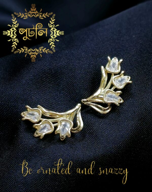 Diamond Cut Earring