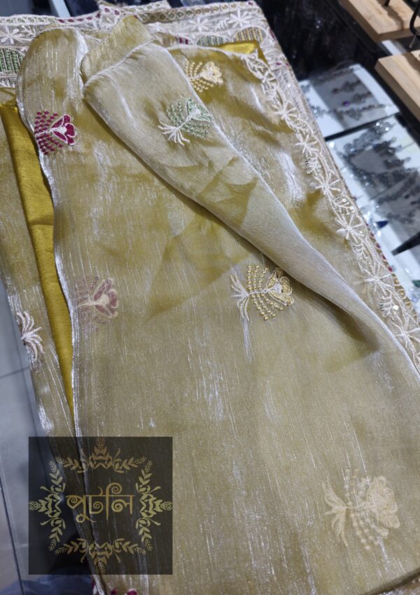 Unstitched 4 Piece Dress - Image 3
