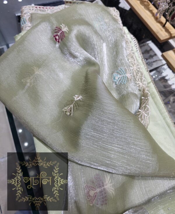 Unstitched 4 Piece Dress - Image 3