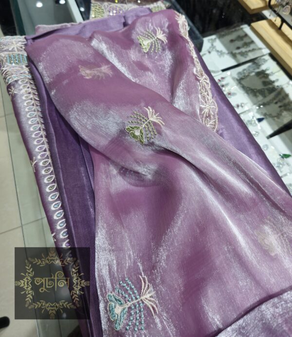 Unstitched 4 Piece Dress - Image 3