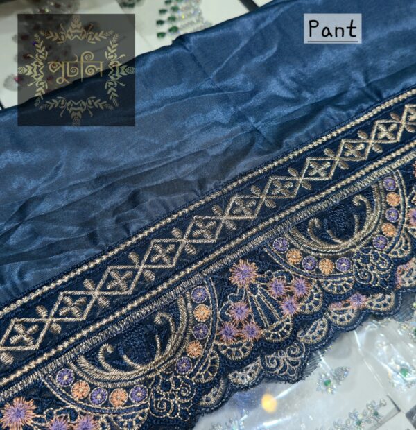 Unstitched 4 Piece Dress - Image 6