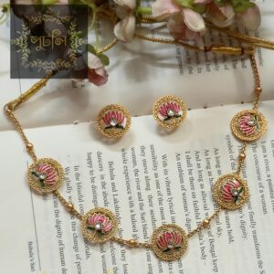 Rajwadi Polish Neckpiece/Choker