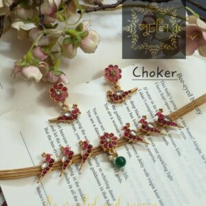 Rajwadi Polish Neckpiece/Choker