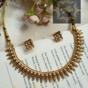 Rajwadi Polish Neckpiece/Choker