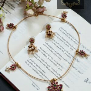 Rajwadi Polish Neckpiece/Choker