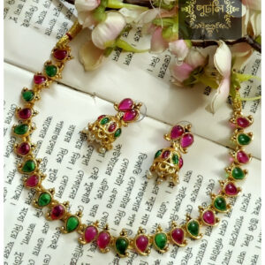 Rajwadi Polish Neckpiece/Choker