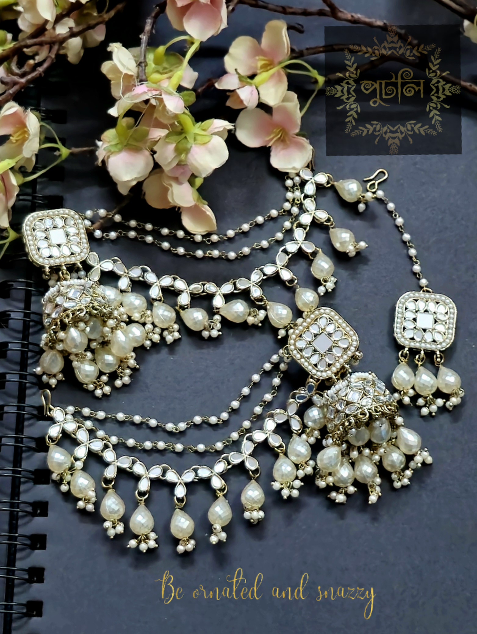 Earring Tikli Set