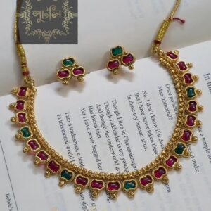 Rajwadi Polish Neckpiece/Choker