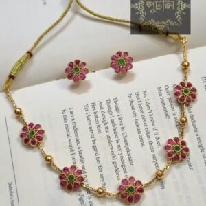 Rajwadi Polish Neckpiece/Choker